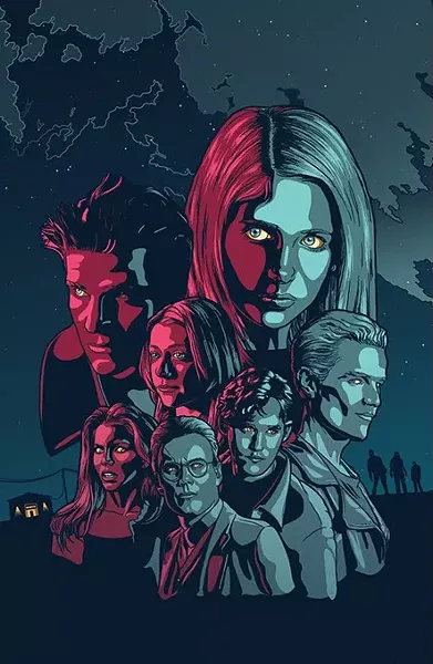 Buffy the Vampire Slayer art by Mike Allen. (provided)