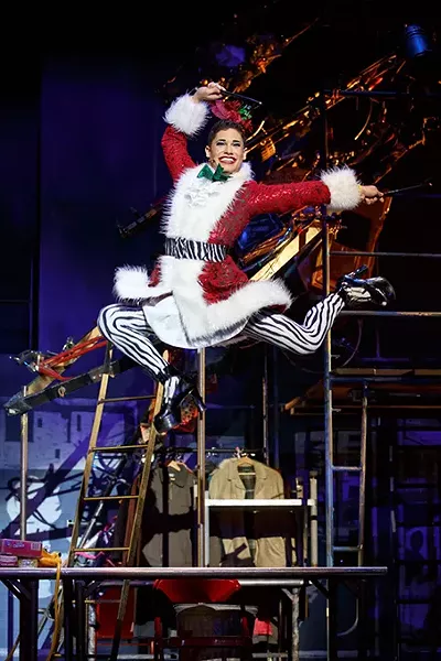 Aaron Alcaraz plays Angel Dumott Schunard in the 20th anniversary tour of Rent. | Photo OKC Broadway / provided