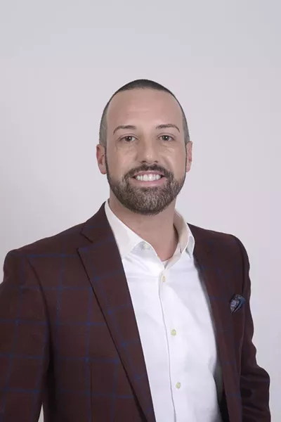 Portrait for 40 Under 40 2017, Thursday, Sept. 28, 2017. (Garett Fisbeck)