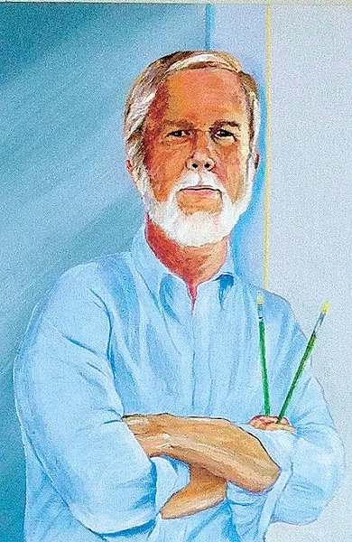 “Self-portrait” by Steve Hicks | Image provided