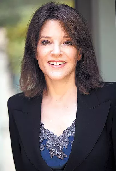 Author and spiritual leader Marianne Williamson will speak at a public lecture on the University of Central Oklahoma campus Sunday. (Photo provided)