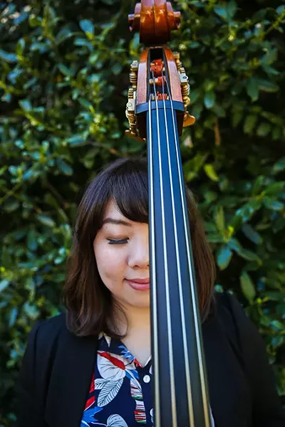 Rei Wang began learning classical bass at age 9 in Taiwan but didn’t start her formal jazz education until after earning her undergraduate degree. (Photo Song Schuler / provided)