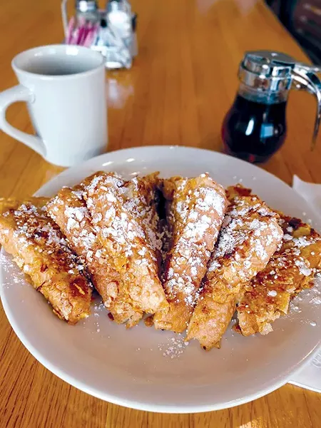 Carol’s Kitchen French toast coated with frosted flakes. - CAROL’S KITCHEN / PROVIDED