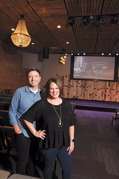 Tim and Christie Mannin founded OKC Community Church in an effort to serve a diverse population. - MARK HANCOCK
