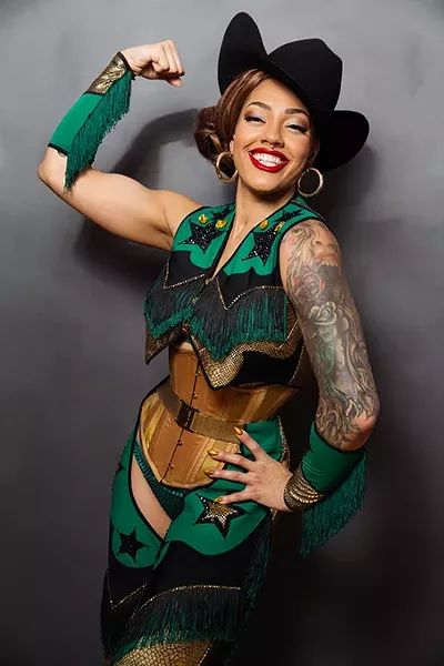 Sydni Deveraux is a headliner at Oklahoma City Burlesque Festival. - PROVIDED