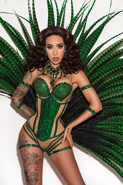 Raquel Reed, New Orleans Queen of Burlesque, is headlining 2018’s - Oklahoma City Burlesque Festival. - PROVIDED