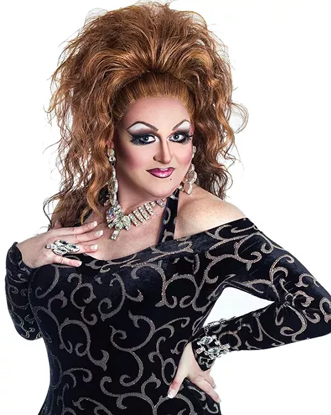 Shantel P. Mandalay co-hosts the 2018 Pride Parade with Raven Delray. - PROVIDED