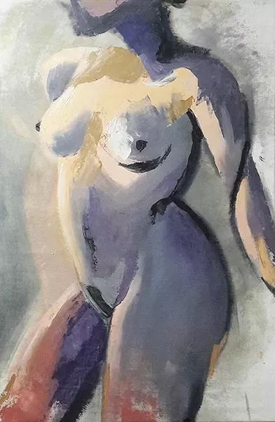 “Soft Violet” by Corrie Reagan - PROVIDED