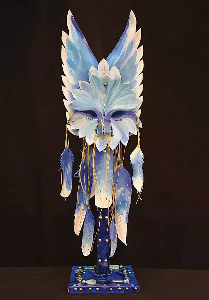 “Eagle of the Blue Consciousness” by G. Patrick Riley - JRB ART AT THE ELMS / PROVIDED