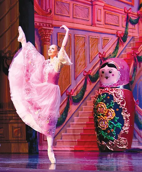 In Great Russian Nutcracker, Masha replaces Clara in the lead role. - MOSCOW BALLET / PROVIDED