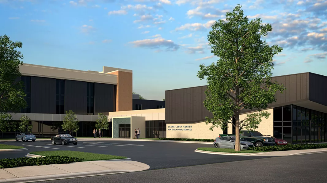 Rendering of The Clara Luper Center for Educational Services - GSB, INC. / PROVIDED