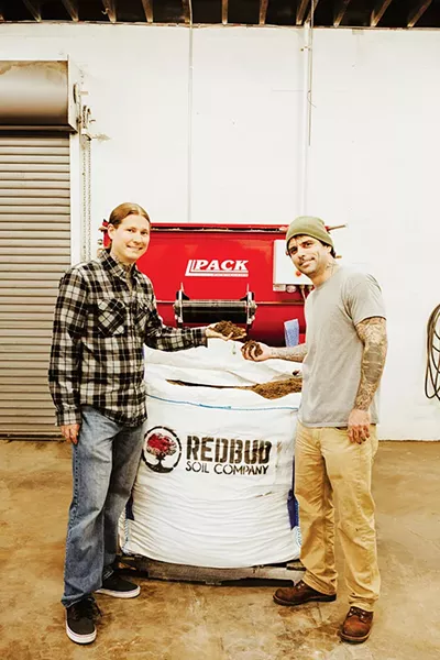 Chris Brady and John Martin own Redbud Soil Company - ALEXA ACE