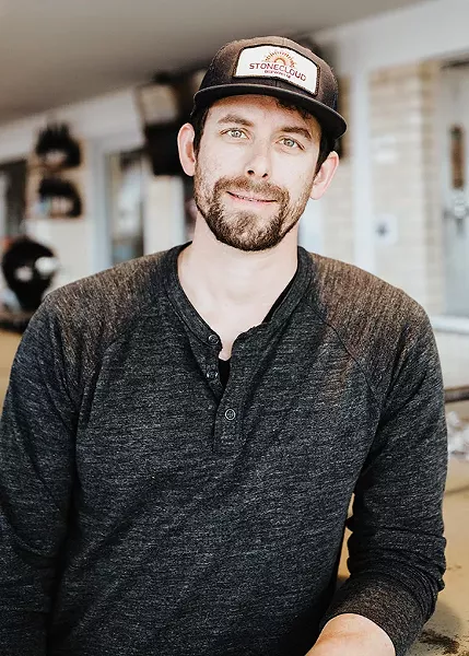 Joel Irby of Stonecloud Brewing Co. is rolling out its first in a series of hemp-infused beers. - ALEXA ACE