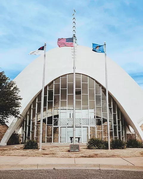 First Christian Church, once called Church of Tomorrow, stands right between two historic preservation districts. - ALEXA ACE