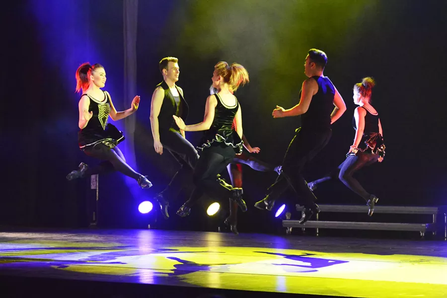 Celtic Nights performs an evening of Irish step dancing and dramatic stories about 19th century immigration with Oceans of Hope. - GFD PROMOTIONS / PROVIDED