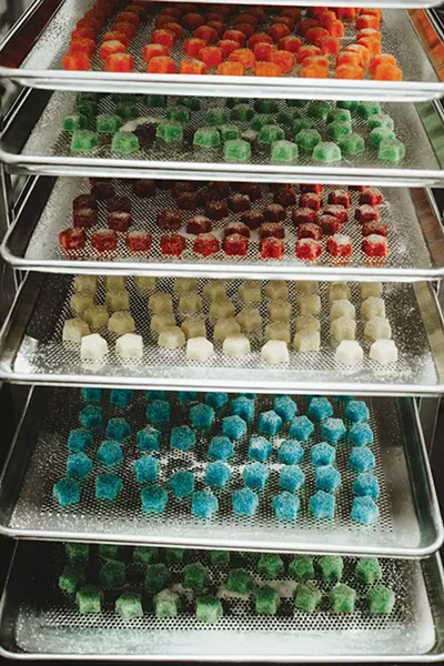 Mr. Mack’s store includes an open kitchen where patients can watch edibles being made. - ALEXA ACE