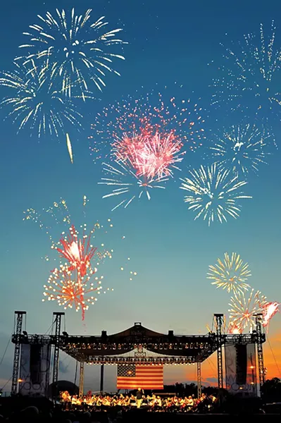 Red, White & Boom features a free concert by Oklahoma City Philharmonic followed by fireworks 8:30 p.m. Wednesday at State Fair Park. - PROVIDED
