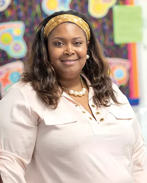 OKCPS Teacher of the Year Christina Kirk, a Star Spencer Mid-High School teacher, said Pathway to Greatness created more collaboration between teachers. - MIGUEL RIOS