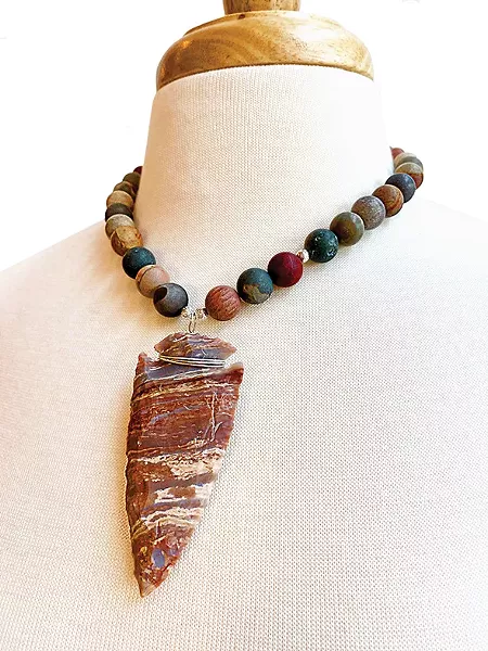 A necklace inspired by Oklahoma’s Ozark Plateau region - PROVIDED