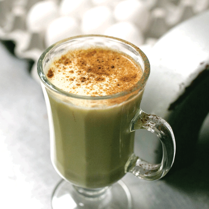 Infused alcoholic eggnog - ALEXA ACE