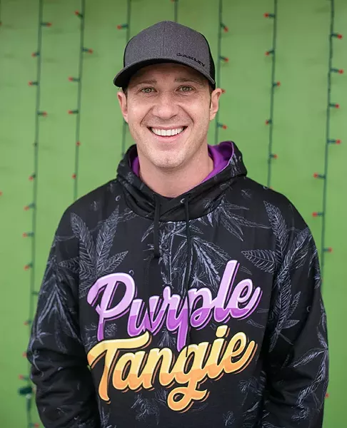 Jeremy Jones, founder of award-winning Purple Tangie Cannabis Co., is focused on producing quality cannabis. - ALEXA ACE