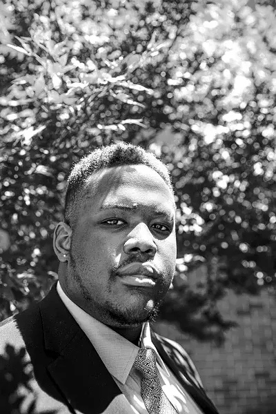 Dominique Gray has been dealing with housing insecurity since he was 17 years old. - NATHAN POPPE / CURBSIDE CHRONICLE / PROVIDED
