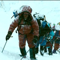 Rob Hall (JASON CLARKE) leads the expedition in &#147;Everest&#148;.  Inspired by the incredible events surrounding an attempt to reach the summit of the world&#146;s highest mountain, &#147;Everest&#148; documents the awe-inspiring journey of two different expeditions challenged beyond their limits by one of the fiercest snowstorms ever encountered by mankind.