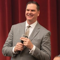 Oklahoma City Public Schools superintendent Sean McDaniel presented three possible paths to majorly realign public schools to a packed Northeast Academy auditorium Jan. 22.