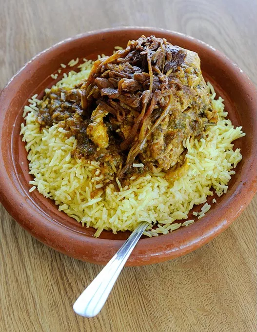 Chicken Tagine at Cous Cous Cafe in Oklahoma City, Wednesday, Jan. 13, 2016. - GARETT FISBECK
