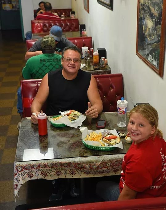 Akropolis Greek Restaurant, 4734 S.E. 29th Steet in Del City is a great place to eat lunch, and get you picture taken, 9-23-15. - MARK HANCOCK
