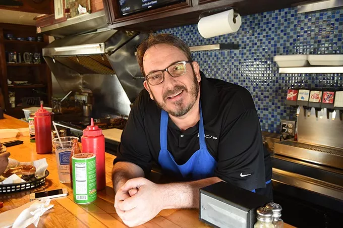 Nic's owner Justin Nicholas at his present location at 1201 N. Pennsylvania. mh