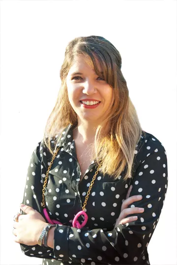 Cayla Lewis, who traveled to World Creative Forum this year, photographed in Downtown OKC. mh