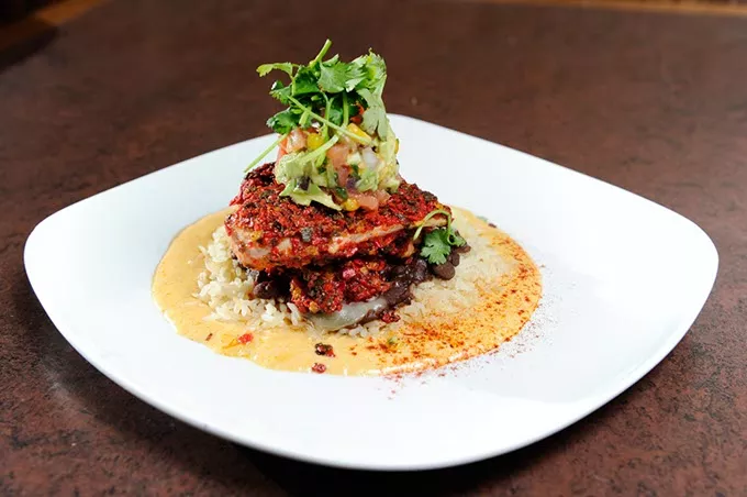 Santa Fe Chicken at Cafe 501 in Oklahoma City, Monday, Jan. 26, 2015. - GARETT FISBECK