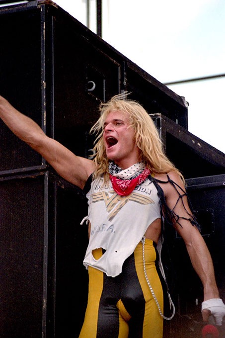 Van Halen rocks Owen Field during the original Rocklahoma festival in September 1980. (Ronnie Green / Provided)