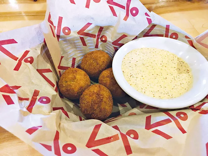 Boudin balls at Brent’s Cajun Seafood & Oyster Bar | Photo Jacob Threadgill