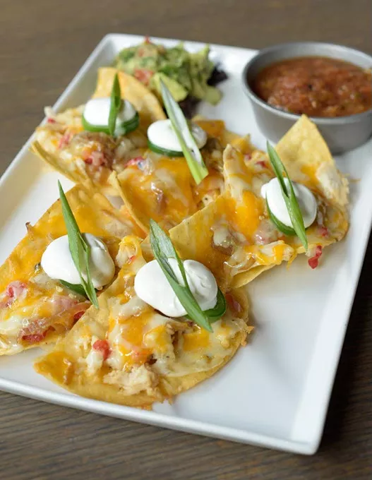 Chicken Nachos at Republic Gastropub in Oklahoma City, Wednesday, Oct. 26, 2016. - GARETT FISBECK