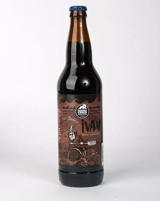 Kannah Creek Brewing Company The Demise of Ivan Russian Imperial Stout for Gazette Fall Brew Review 2016. - GARETT FISBECK