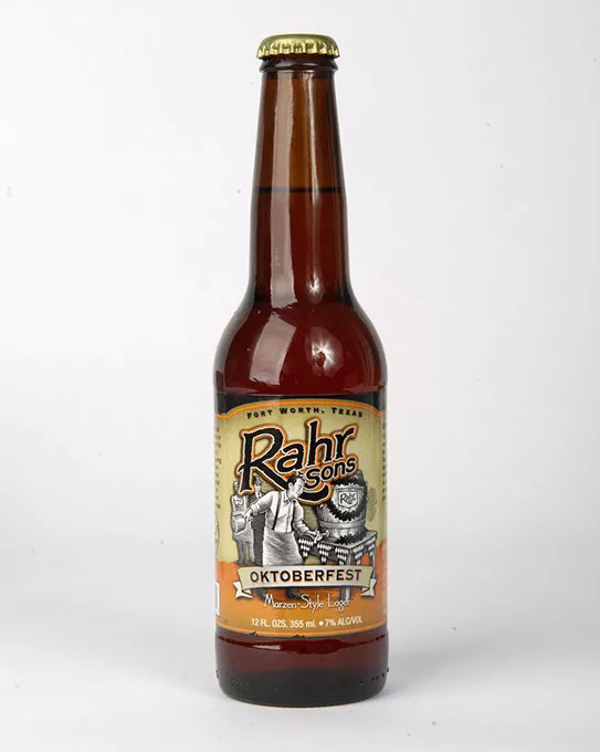 Rahr Sons Oktoberfest for Gazette Fall Brew Review 2016. - GARETT FISBECK
