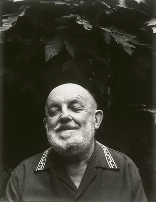 “Ansel Adams” by Judy Dater | Image Fred Jones Jr. Museum of Art / provided