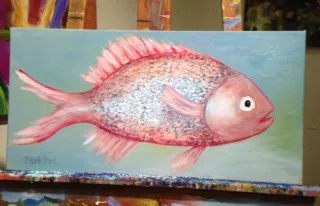Phebe Kallstrom’s work is on display at Studio Gallery through mid-November. (Provided)
