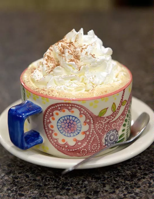 Mocha at The Buzz Coffee & Cafe, Thursday, Sept. 8, 2016. - GARETT FISBECK