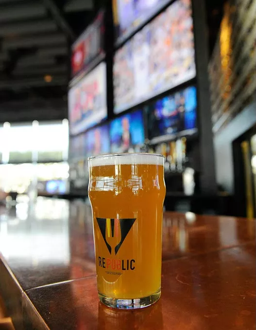 A pint of beer at Republic Gastropub in Oklahoma City, Friday, Feb. 12, 2016. - GARETT FISBECK