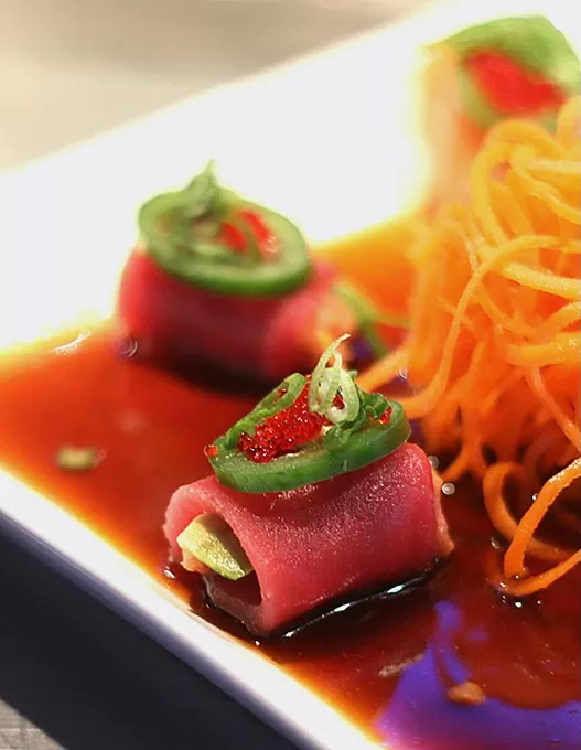 Ocean Blossom at Ocean 81 Sushi Bar. - CARA JOHNSON