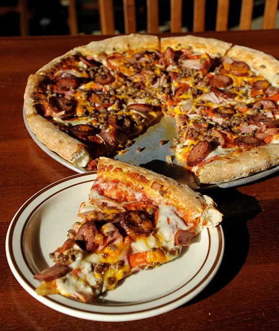 The "Big Country" at Hideaway Pizza in Oklahoma City, Wednesday, Nov. 19, 2014. - GARETT FISBECK