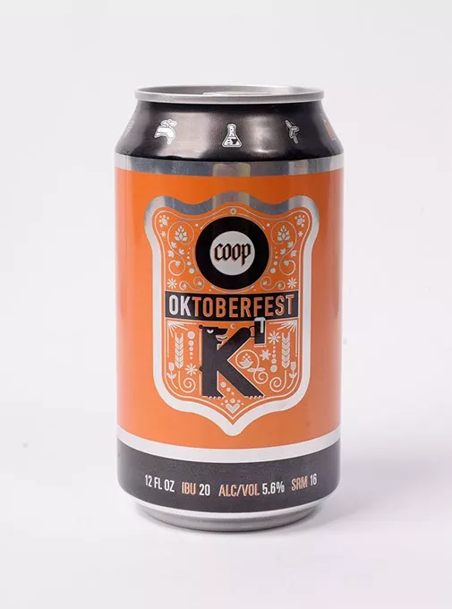 Coop Oktoberfest for Fall Brew Review 2017. - GARETT FISBECK