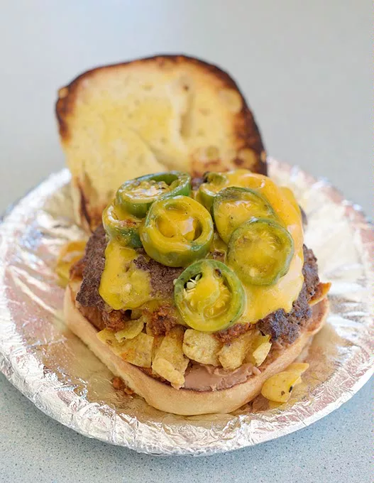 Beanie Burger at Patty Wagon in Oklahoma City, Thursday, Nov. 10, 2016. - GARETT FISBECK