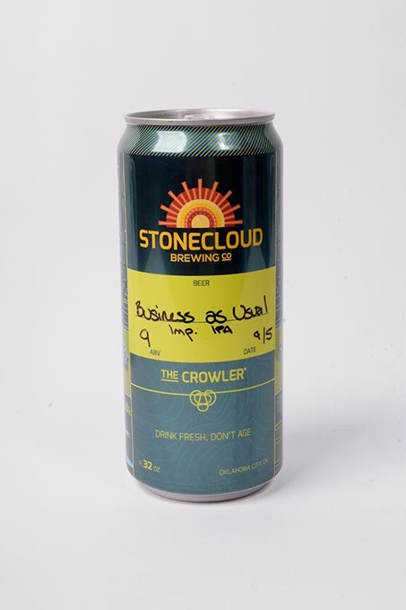 Stonecloud Brewing Co Business as Usual Imperial IPA for Fall Brew Review 2017. - GARETT FISBECK