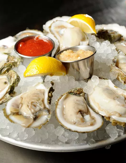 Oysters at Pearl's in Oklahoma City, Thursday, Jan. 21, 2016. - GARETT FISBECK