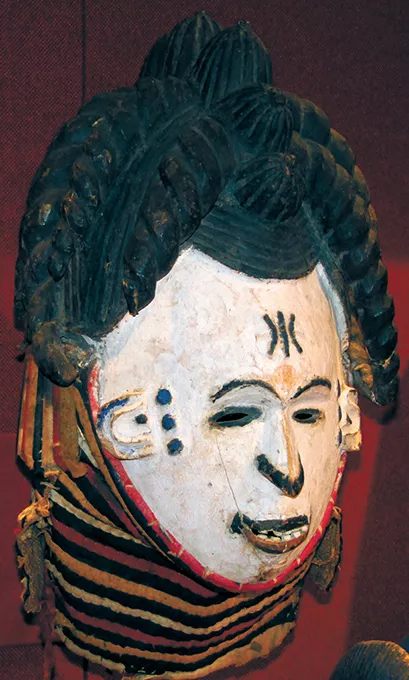 An Igbo maiden mask in Mabee-Gerrer - Museum of Art’s permanent collection. - PHOTO MABEE-GERRER MUSEUM OF ART / PROVIDED