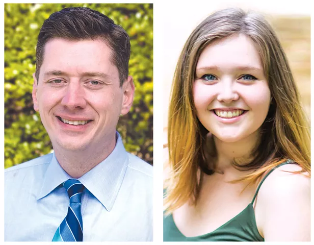 Candidates David Holt and Taylor M. Neighbors (Photos provided)